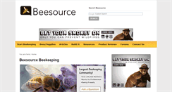 Desktop Screenshot of beesource.com